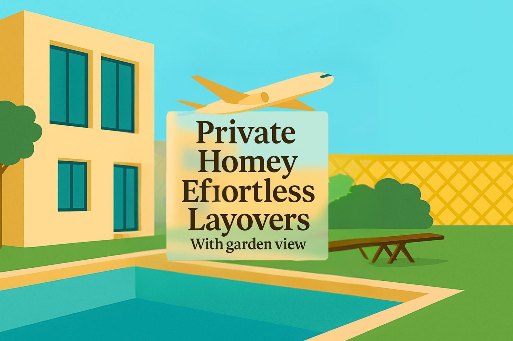 Aeropuerta Mini Villa - Private Layover Near Amman Airport Al Qastal Eksteriør billede